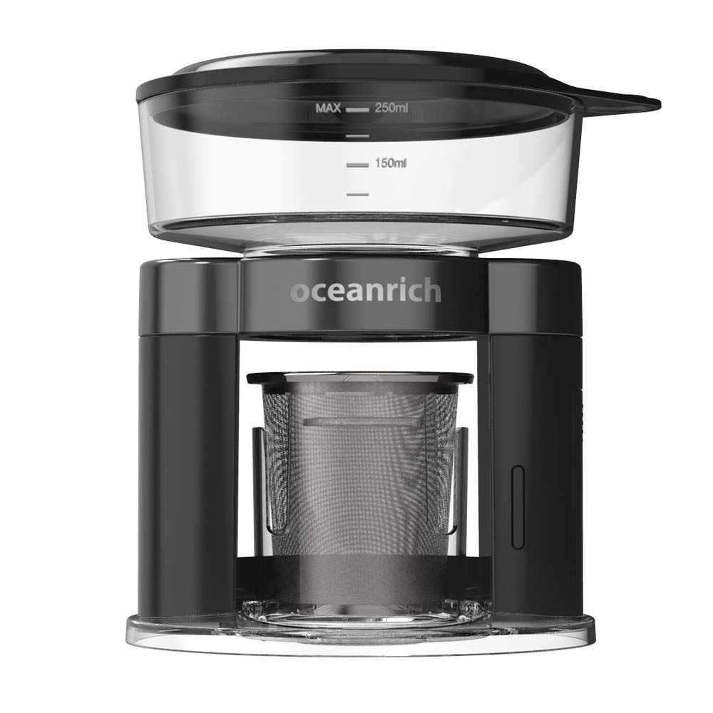 oceanrich Plus (オーシャンリッチ プラス) 自動ドリップ・コーヒーメーカー 250ml ステンレスフィルター ドリップバック 2Way対応モデル ブラック商品画像