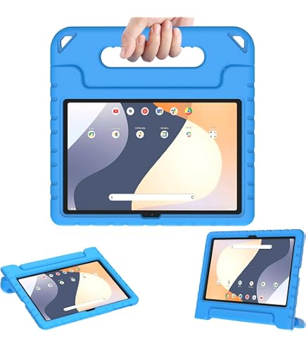 thumbnail image 2 of Elitegadget Case For Onn 10.1 Inch Tablet (2024 Model) Gen 4 - Shockproof Lightweight Protective EVA Kids Kickstand Cover Case 1 Stylus (Black 2 of 10
