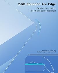 BIXUAN Tempered Glass Screen Protector for