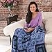 Caron H970039767 Simply Soft Solids Yarn, 6oz, Gauge 4 Medium, 100% acrylic - Royal Blue - Machine Wash & Dry