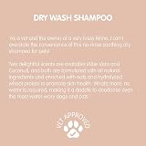 Pet Wiz Vet Approved Dry Shampoo for Pets Coconut & Oat Waterless view 5