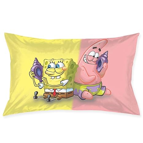 Amazon Com Pillow Cases Spongebob Squarepants Smile Throw Cushion