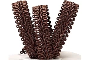 PAPER MART Brown Gimp Braid Trim 3/8" X 10 Yards