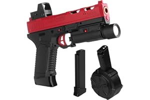 Gel Blaster JM-X8 with Drum,Range Full-Size Electric Automatic Splatter Upgrade Version for X 2,Outdoor Games 7.4V 1200mAh Ba