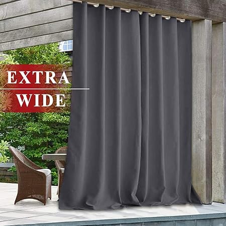 Amazon Com Stangh Waterproof Outdoor Curtains For Porch Extra