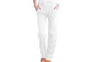 Low-Waisted Jeans Denim Pants for Women Double Pocket Stretch Fitness Loose Casual Pants Relaxed Fit for Daily Wear
