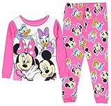 Disney Mickey Minnie Mouse Little Girls Toddler Pajama Set Donald Duck