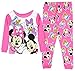 Disney Mickey Minnie Mouse Little Girls Toddler Pajama Set Donald Duck