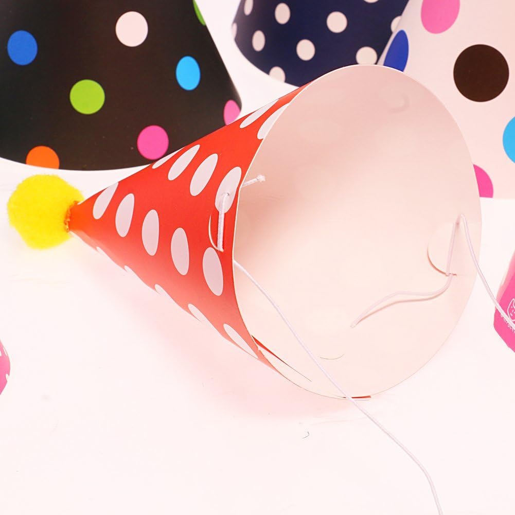 Vesil Kids Birthday Party Hats, Assorted: Kitchen & Dining