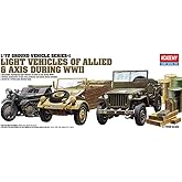 Academy Light Vehicles of Allied And Axis During WWII Model Kit