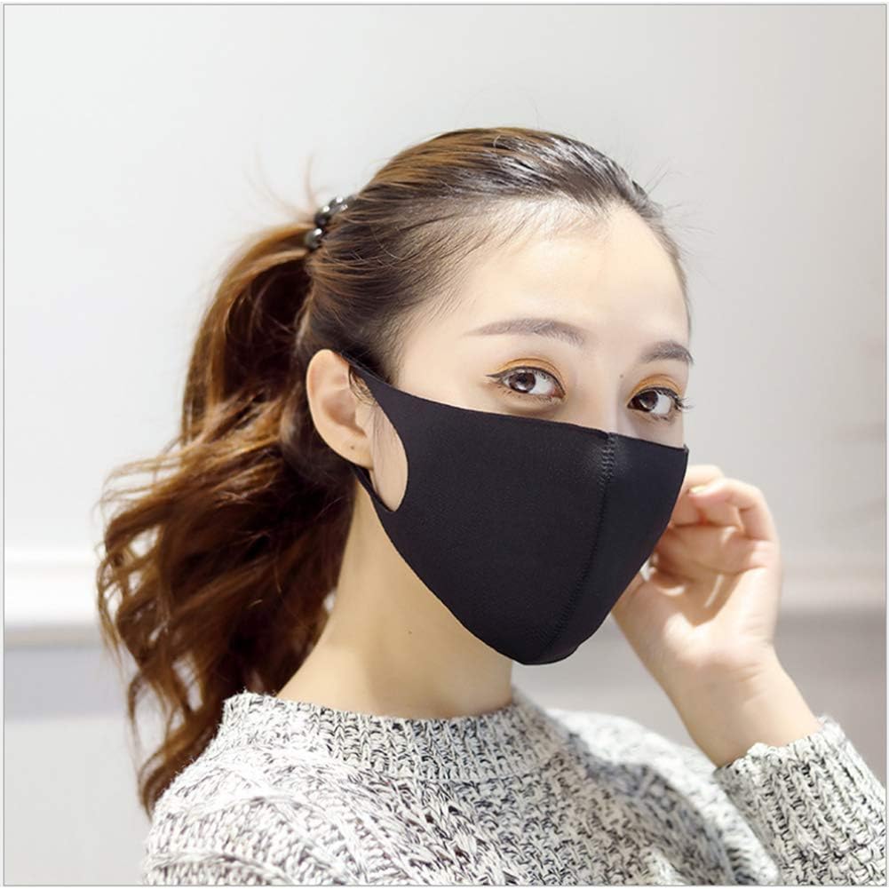 2PC Anti Dust Mask Face Mouth Mask Fashion Reusable Washable Outdoor Unisex Mask