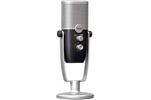 AKG Pro Audio Ara Professional USB-C Condenser Microphone, Dual Pattern Audio Capture Modes for Podcasting, Video Blogging, G