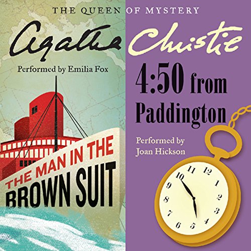 Man in the Brown Suit & 4:50 From Paddington by Agatha Christie