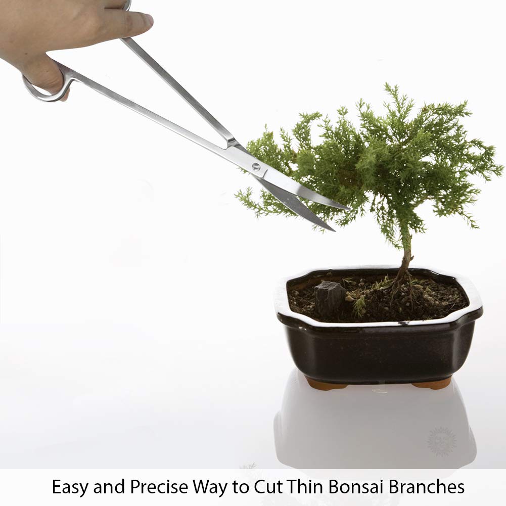 Aquarium Tool Kit (5pcs) by SunGrow -- Perfect Aquascaping Tools - Includes Straight & Curved Scissors, Substrate Spatula, Straight & Bent Tweezers - Stainless Steel - No Rust - Convenient Operation