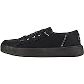 HEYDUDE Men's Cody M Canvas Black/Black