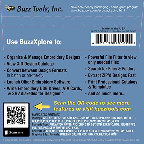 5 BuzzXplore+Premier+Embroidery+Design+Management