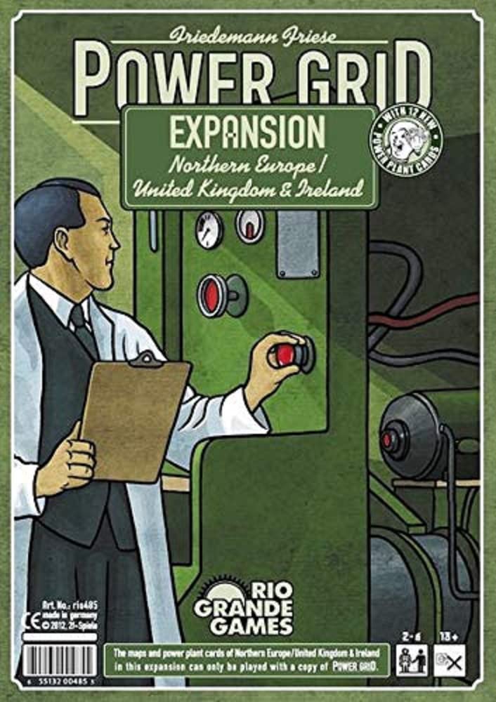 Photo 1 of ** FACTORY SEALED** Power Grid: Northern Europe/UK & Ireland Recharged