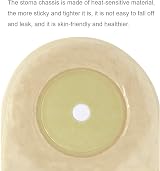 GEYIWSSXY Drainable Ostomy Bag, 20-65MM Cut to Fit, Pack of 10 view 6