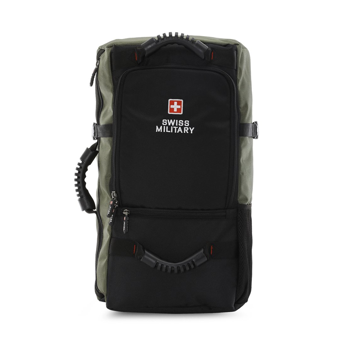 swiss military polyester 25 ltrs black laptop backpack