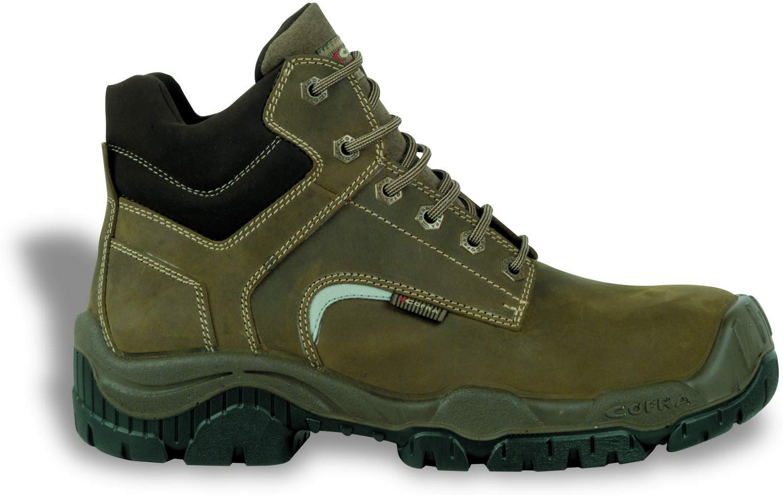 Cofra 31090-000.W38 Size 38 S3 SRC "Montpellier" Safety Shoes - Brown