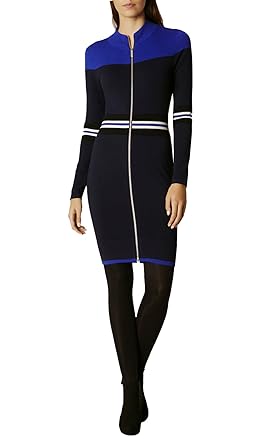 karen millen sporty high neck dress