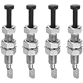 EPLZON 12V Door Pin Switch Instantaneous Adjustable Door Latch Switch General Motors Hood Alarm Light Hood Switch(Pack of 4pcs)