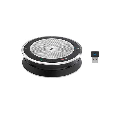 Sennheiser SP 30+ (508346) Sound-Enhanced, Wired or Wireless Speakerphone | Desk, Mobile Phone &amp; Softphone or PC Connection | Unified Communications Optimized