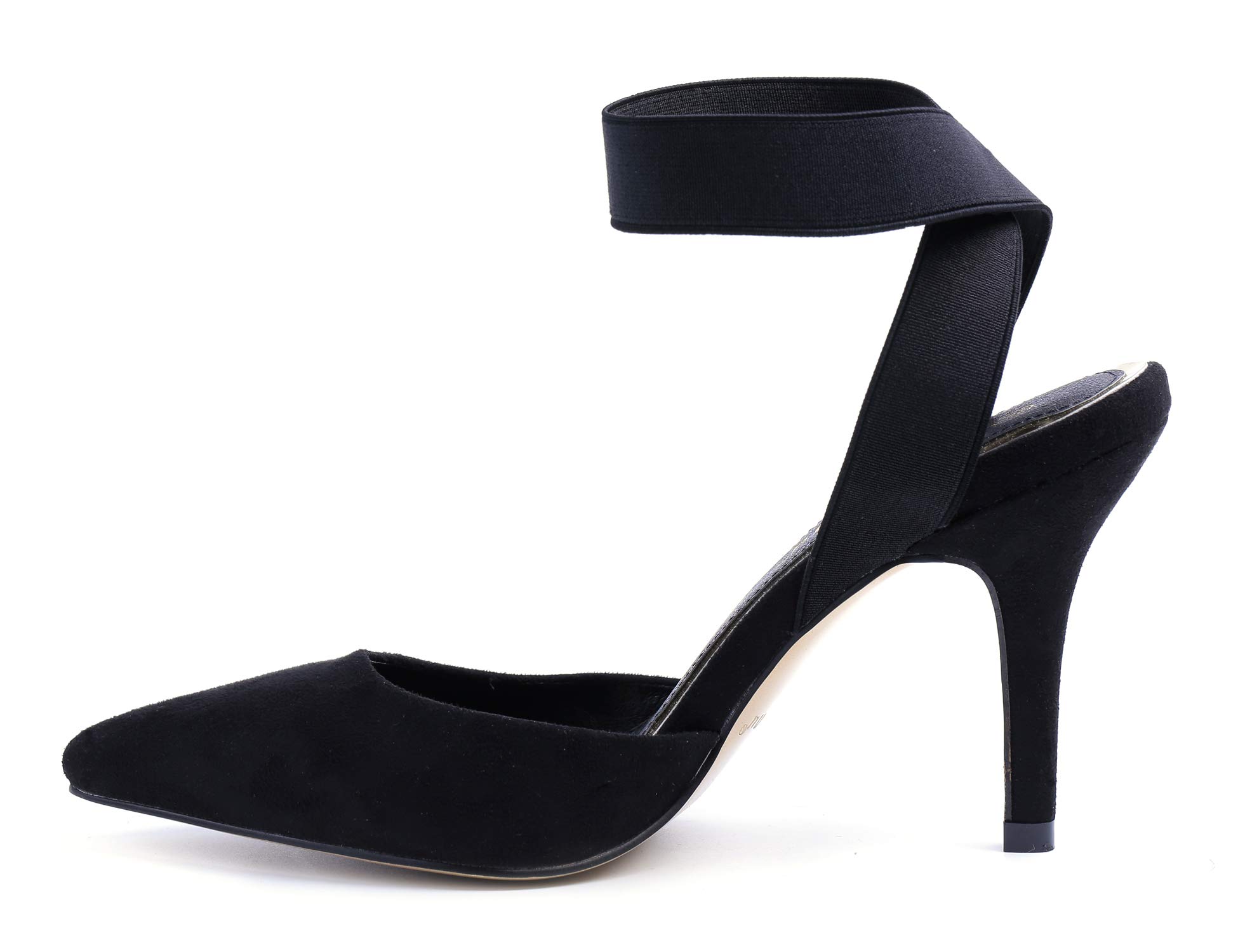Greatonu Women High Heel Ankle Strap Closed Toe Sandals - Image 3