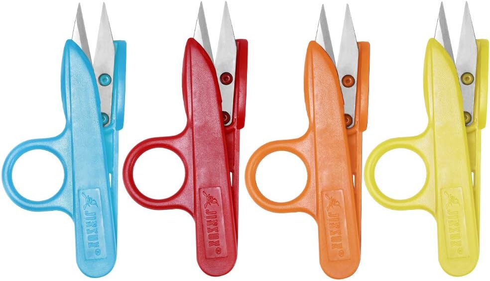 Mayboos Thread Snips, Sewing Scissors Clippers, Embroidery Yarn Fishing Thread Beading Cutter, Mini Small Snips Trimming Nipper, Great for Stitch and DIY Supplies