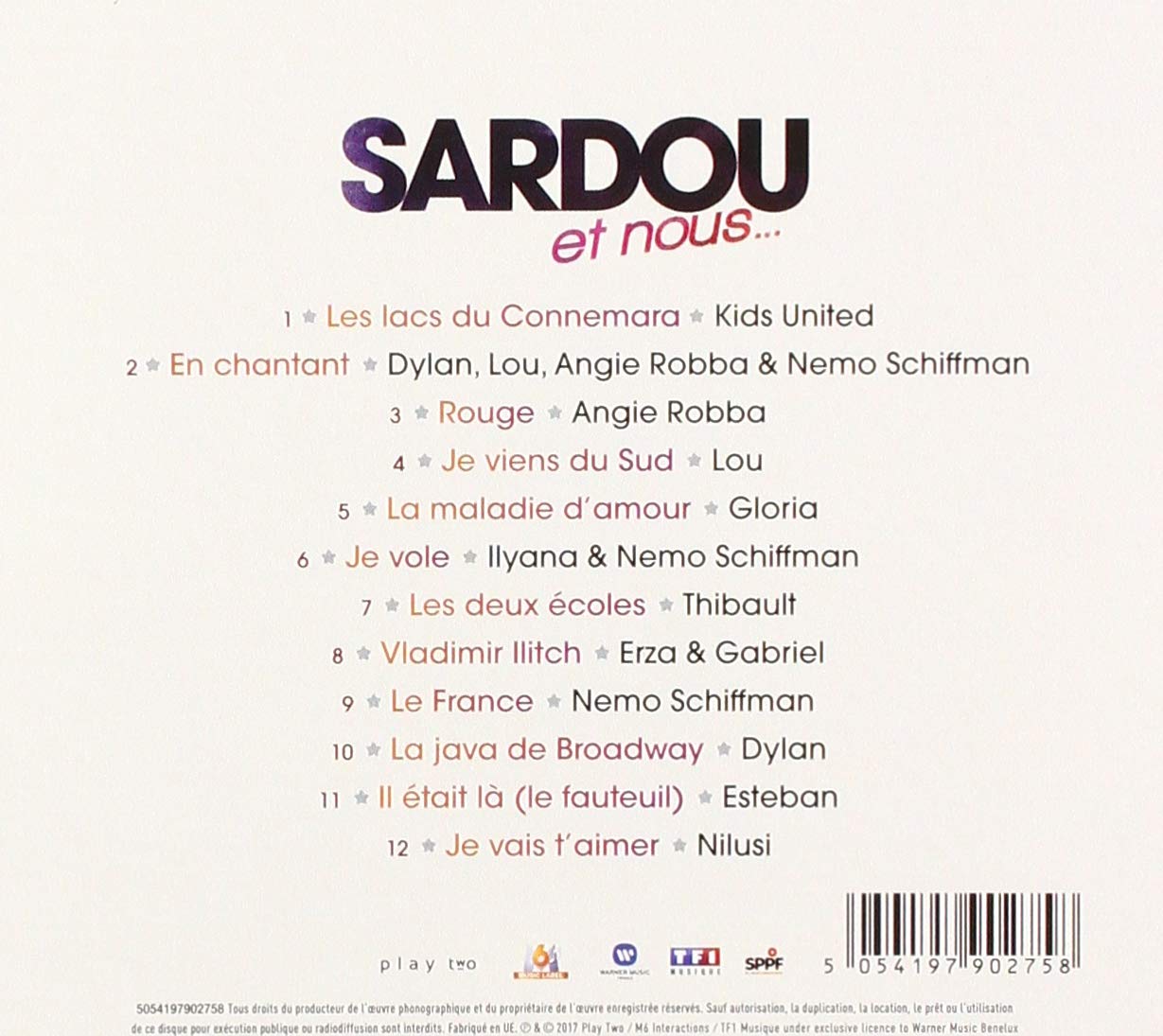 Various Artists Sardou Et Nous Amazon De Musik