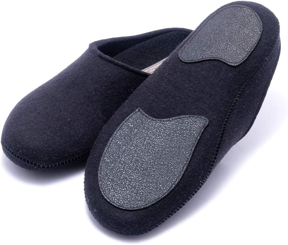 wool slippers with arch support