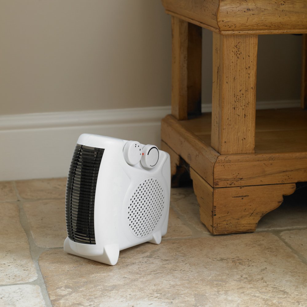 Kingfisher 2000W Portable Upright Flat Fan Electric Heater Amazon.co