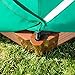 Frame It All Tool-Free Classic Sienna 4ft. x 4ft. x 5.5in. Composite Square Sandbox Kit with Telescoping Canopy/Cover – 2″ Profilethumb 3