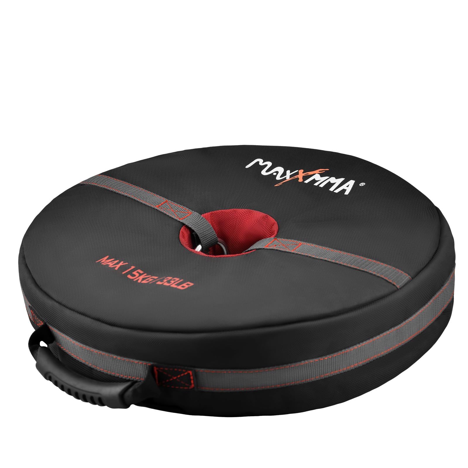 MaxxMMA Double End Heavy Bag Anchor (Unfilled), Adjustable Weighted, Sandbag for Fitness, Portable Weight Training Bag, Core Training Tool