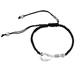 CHOORO Fish Hook Bracelet Fishing Hook Pendant