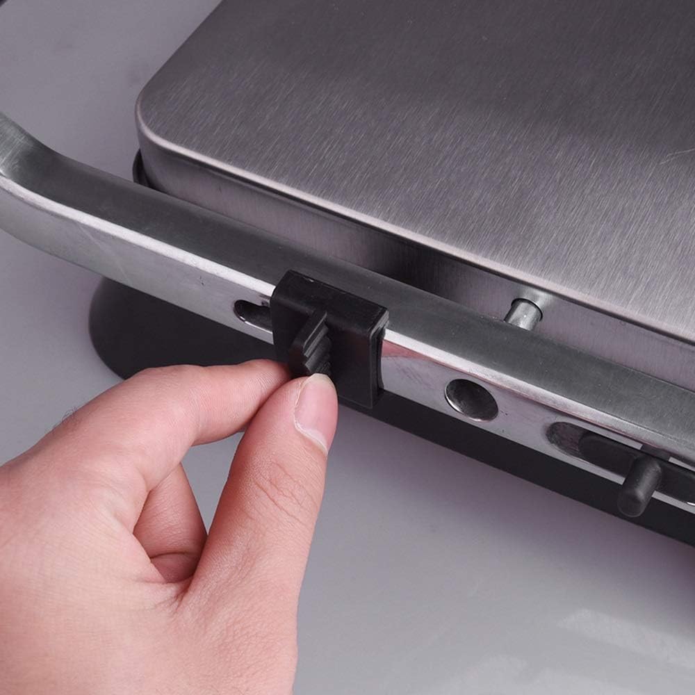 review Nologo W-XS Electric Grill,Separation Type Oil Tray,Humanized Design,Automatic Power Off,for Your Safety Protection,Suitable for Home Kitchen and Outdoor Barbecue,Convenient