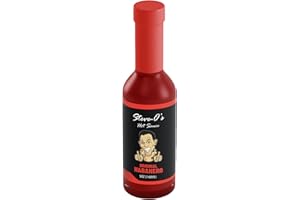 Steve-O's Habanero Hot Sauce | Spicy Garlic Habanero for Tacos, Burgers, Nachos, Eggs & BBQ (5 fl oz)