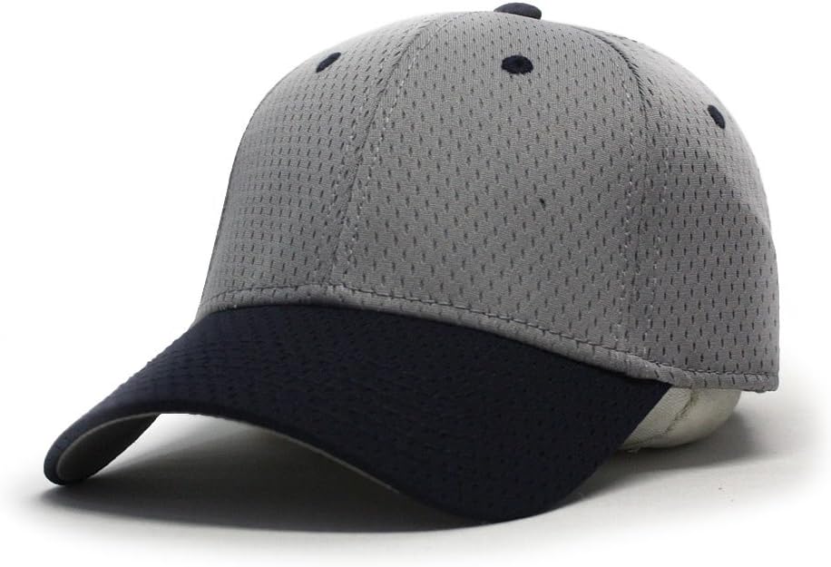 Plain Pro Cool Mesh Low Profile Structured Adjustable Baseball Cap