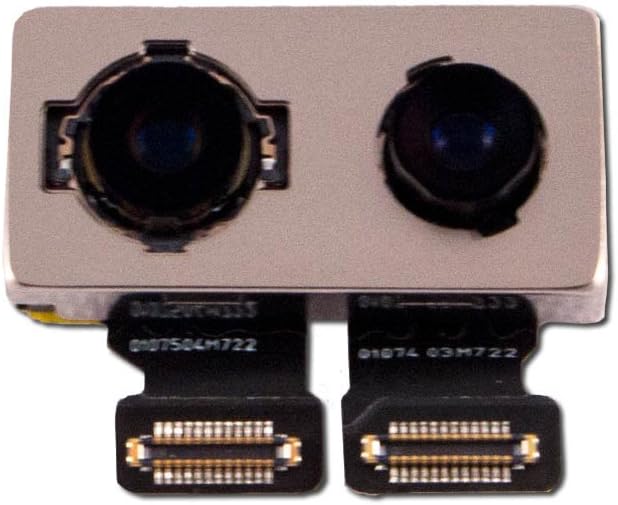 Group Vertical Replacement Back Camera Set Compatible with Apple iPhone 8 Plus (A1864, A1897, A1898)