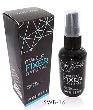 Yashvi Collection Swiss Beauty Long Lasting Makeup Fixer Natural Spray with Aloe Vera Vitamin-E