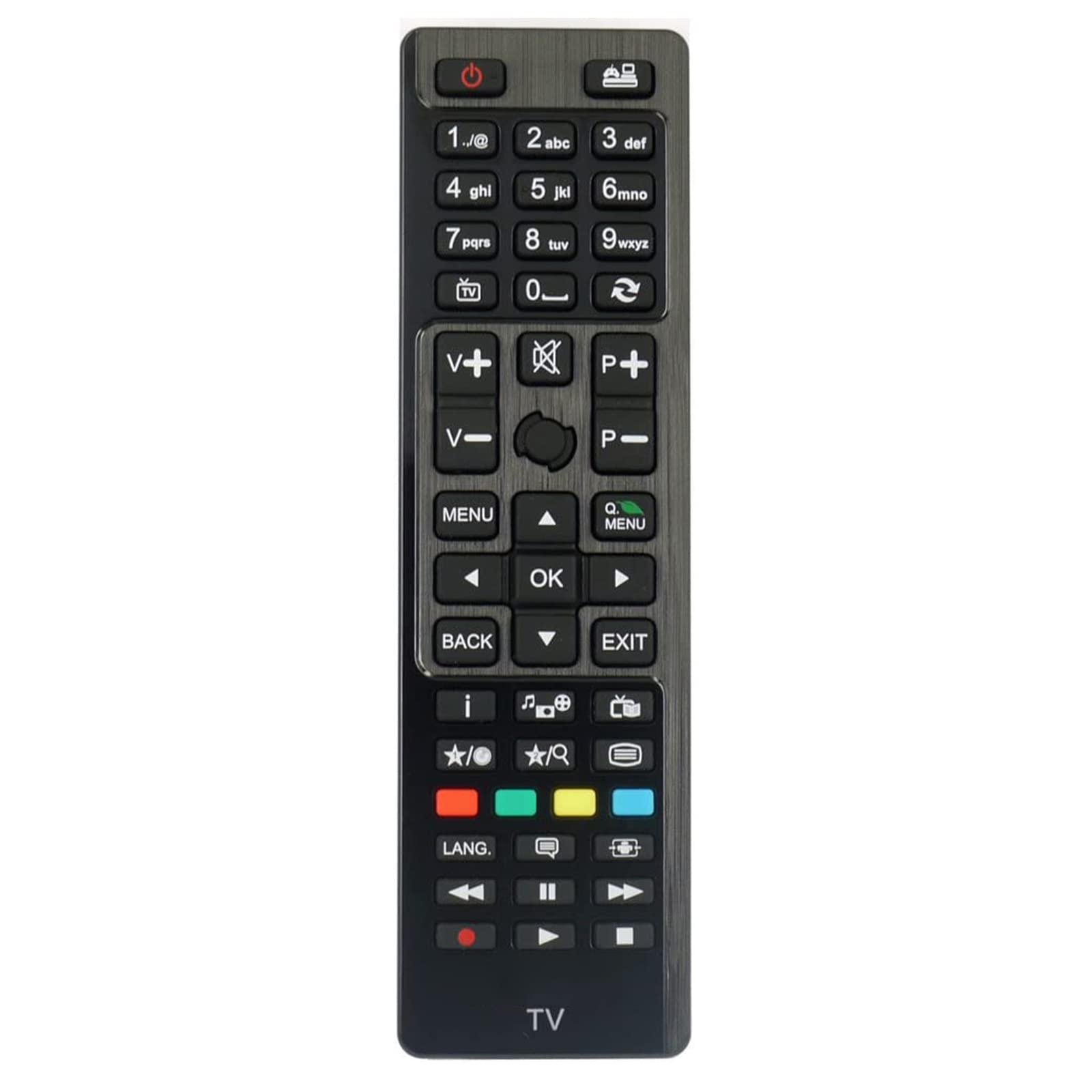 VINABTY RC48127 Remplacement Remote Control fit for Panasonic TV TX-32C300B TX-24C300 TX-40C300B TX-24C300B TX-24C300E TX-24CW304 TX-24CR300 TX-32C300E TX-32CW304 TX-39CW304 TX-40C300E