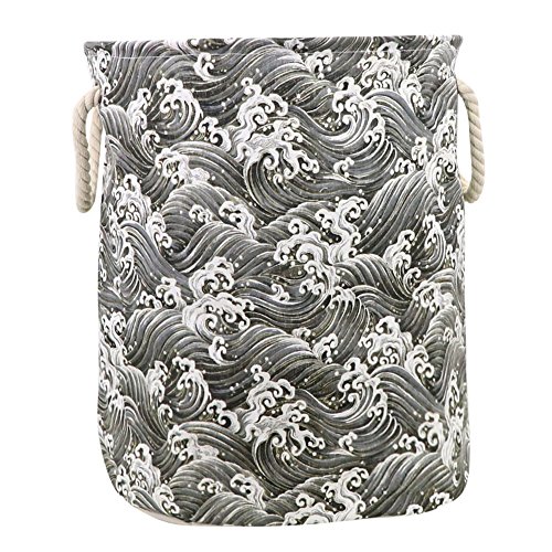 image for Smallrabbit Laundry Basket 50x40cm/40x35cm Collapsible Waterproof Cott