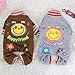 Pet Clothes,Haoricu Winter Warm Flannel Pajamas Jumpsuit Dog Coat chien Pet Clothes Clothing Small Puppy Custome Apparel (S, Gray)