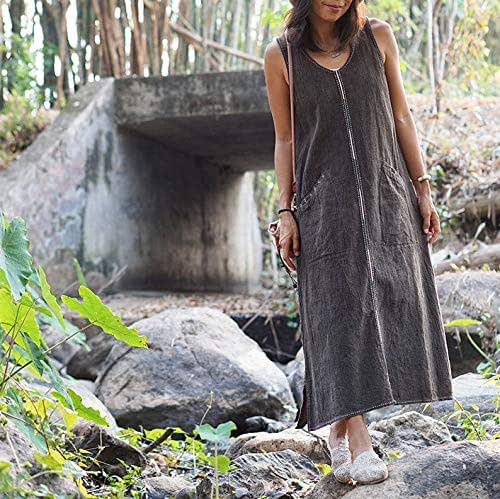 Women's Long Bohemian Maxi Dress Hand 