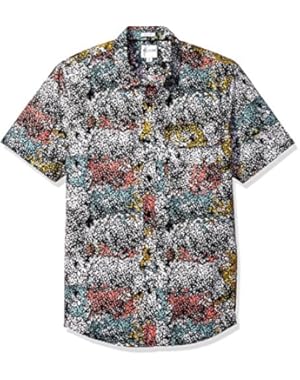 Men’s Painterly Print Shirt