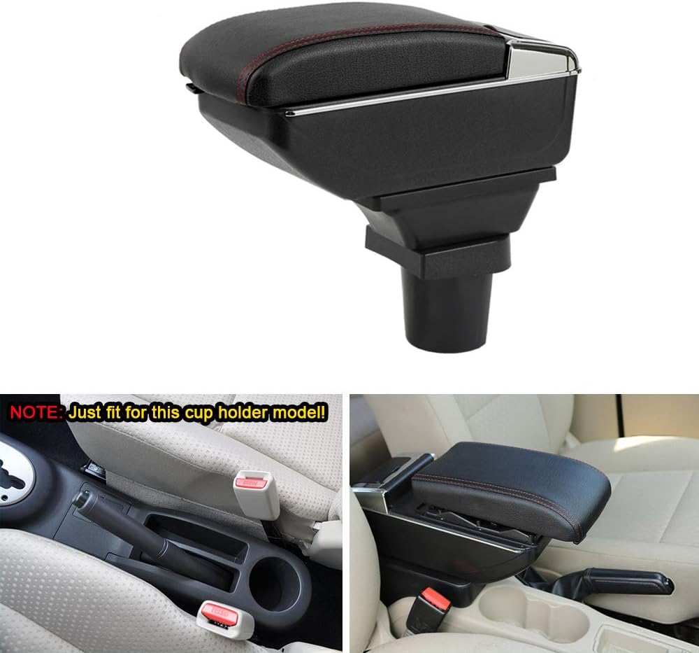 MyGone Center Console Armrest Box for Toyota Yaris 20062011, Car Interior