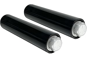 Grandroad Auto Quarter Fender Mounting Post Single Bolt Mounting Post for Semi Truck Quarter Fender, 8 INCH, 1 Pair