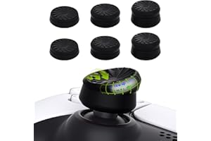 PlayVital 3 Height Turbine Thumbs Cushion Caps Thumb Grips for ps5, for ps4, Thumbstick Grip Cover for Xbox Core Wireless Con
