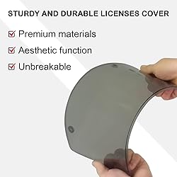 A Pair of Unbreakable Clear License Plate