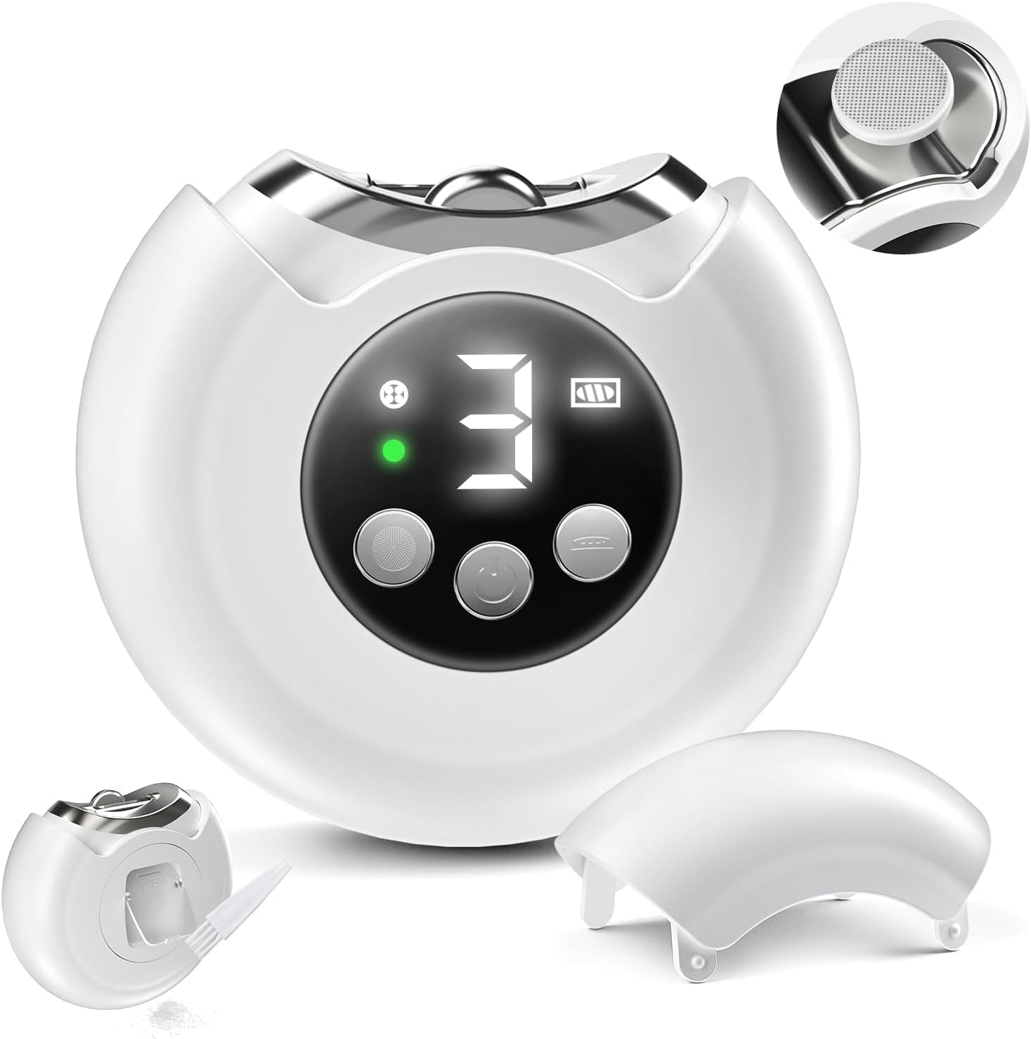 Photo 1 of ?3 Speeds? VBXBKC Electric Nail Clipper,Electric Automatic Nail Clipper with LCD Digital Display,Safety Electric Trimmer for Baby Seniors and Adult